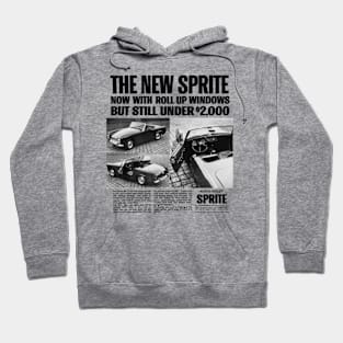 AUSTIN HEALEY SPRITE - advert Hoodie